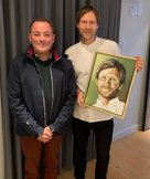 Anerkendt portrætmaler bedste portrætmaler Peter Bøgelund portrætkunst portrætmaling portrættegning Rasmus Kofoed