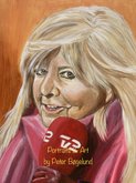 Danmarks bedste portrætmaler anerkendt portrætmaler Peter Bøgelund borgmesterportræt portrættegning Dragør Ulla Terkelsen