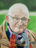 Danmarks bedste portrætmaler anerkendt portrætmaler Peter Bøgelund borgmesterportræt portrættegning Dragør Peter Olesen